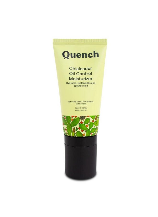 Quench Oil Control Moisturizer With Chia Seeds Omega 3 | Fast Absorbing & Non-Greasy Lightweight Cream For Oily Skin With Relaxing Roller Ball Applicator | Made In Korea (75Ml) - pzsku/Z2F441D6CB8F895293F7FZ/45/_/1735816715/97f5a55c-daf6-477c-b78e-3e627649ff3b