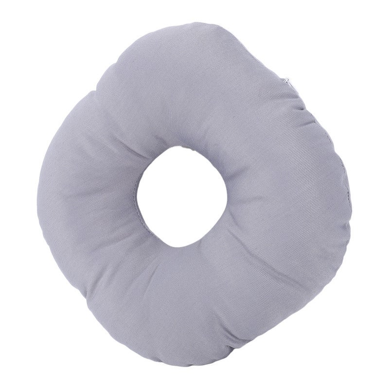 Ear Side Sleeping Pillow Cotton Linen Pillowcas Reduce Ear Friction Soft Large Opening Donut Ear Pillow for Earphones Users - Image 3