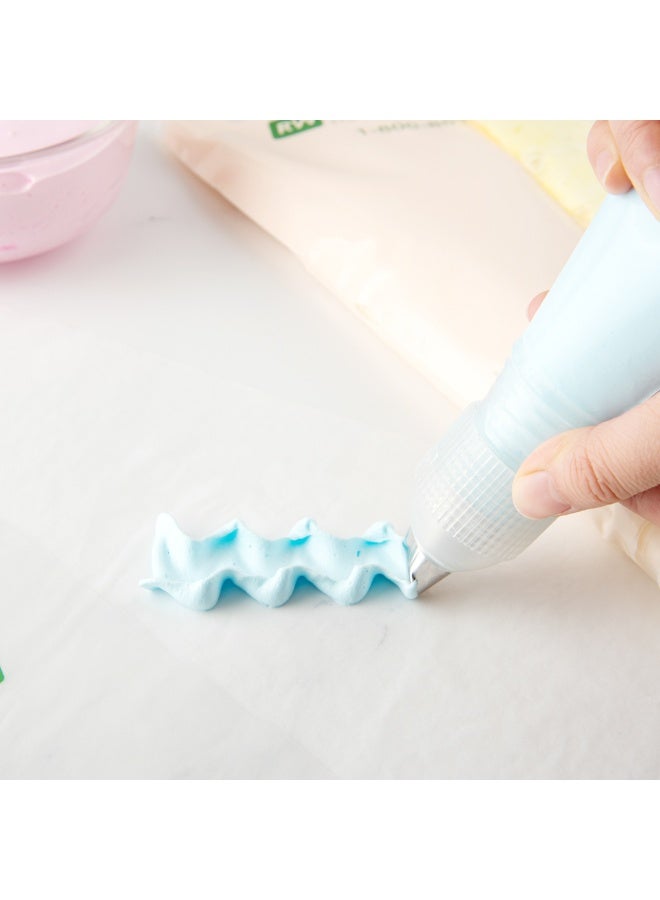 Restaurantware Pastry Tek Piping Tip, 1 Reusable Ruffle Icing Tip - #402, Dent-Resistant, Stainless Steel Pastry Tip, Dishwasher-Safe, Decorate Cupcakes, Cakes, or Cookies - Image 4