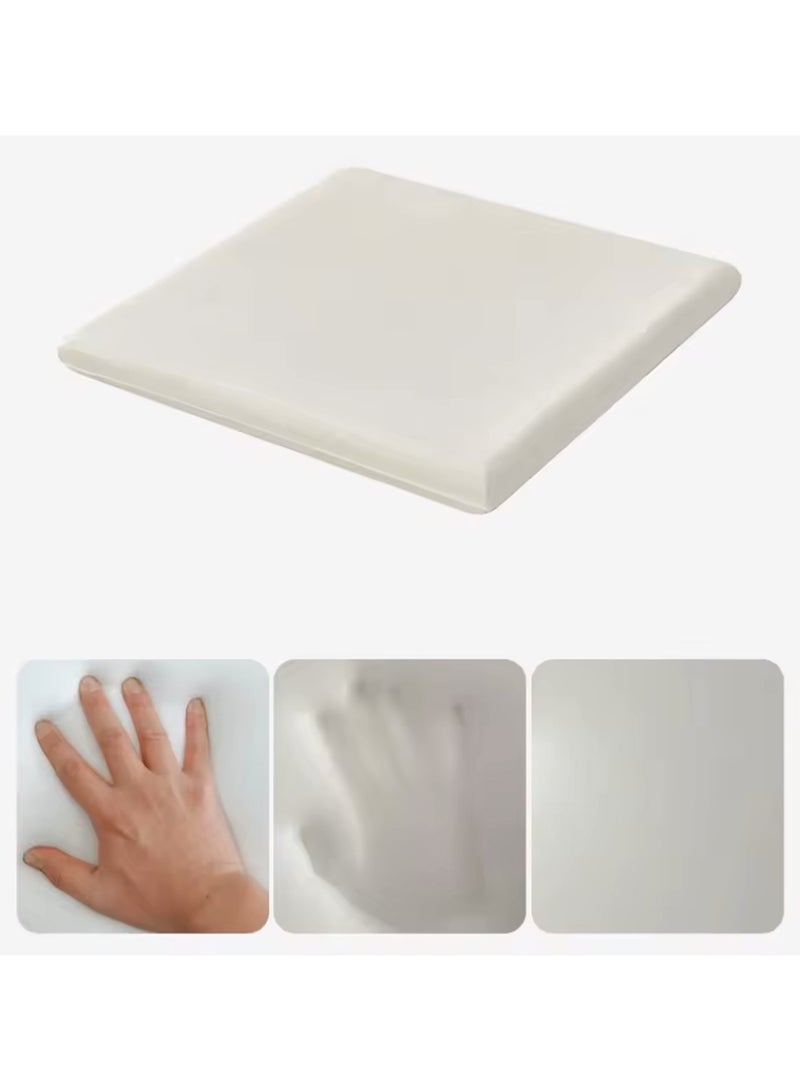 ARINA Memory Foam Box Seat Rest 40 × 40 × 4cm , made of memory foam to provide comfortable support and relieve stick and back pain while sitting for long periods.  - Image 5