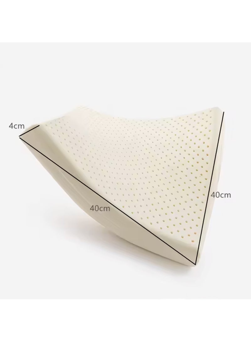 ARINA Memory Foam Box Seat Rest 40 × 40 × 4cm , made of memory foam to provide comfortable support and relieve stick and back pain while sitting for long periods.  - Image 4