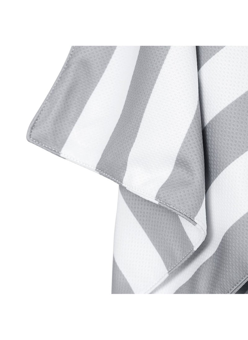 Dock & Bay Dock & Bay QuickCool Cooling Towel for Sports & Workouts, Cools to 15°C, with Dual Layered Cooling Technology, Stays cold up to 6 hours - 63 x 29 cm - GOA GREY  - Image 3