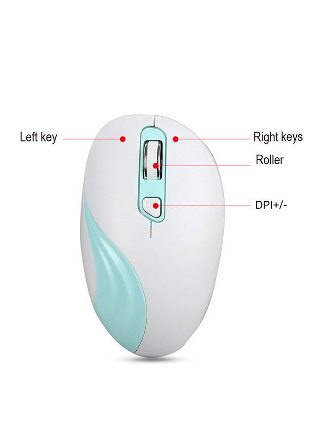 NIBEMINENT - Wireless Optical Mouse Pink - Image 1