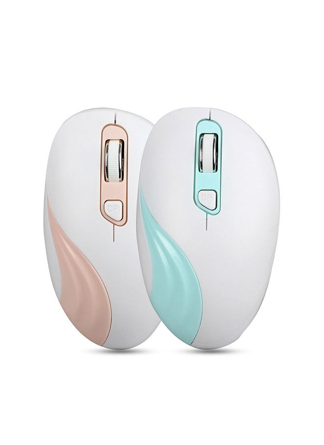 NIBEMINENT - Wireless Optical Mouse Pink - Image 1