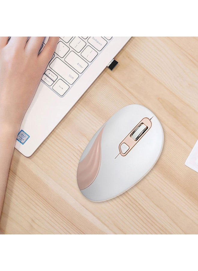 NIBEMINENT Wireless Optical Mouse Pink  - Image 3
