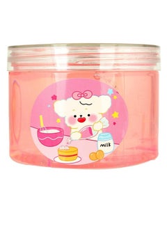 Bubble Clear Glitter Slime for Kids Pink  - Image 1