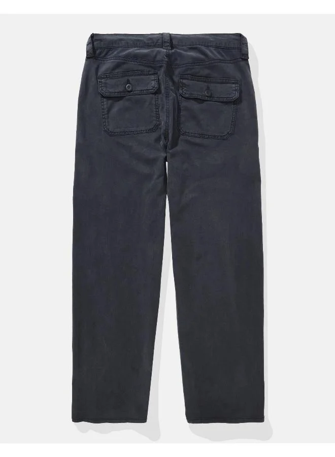 امريكان ايجل AE Dreamy Drape Stretch High-Waisted Stovepipe Crop Pant