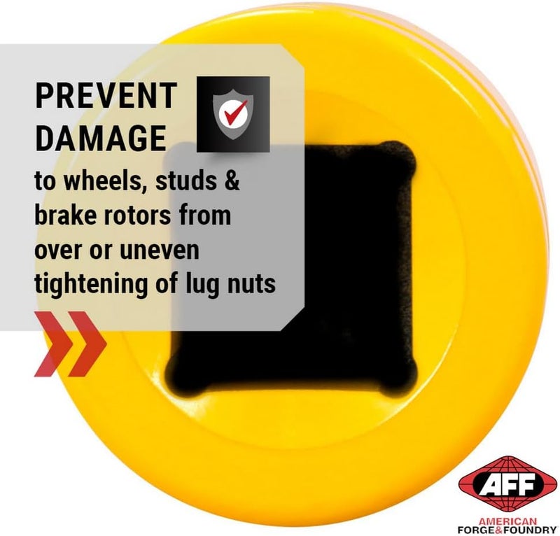 AFF Torque Limiting Extension, 1" Drive, 350 ft/lbs, Yellow, 40408 - Image 3