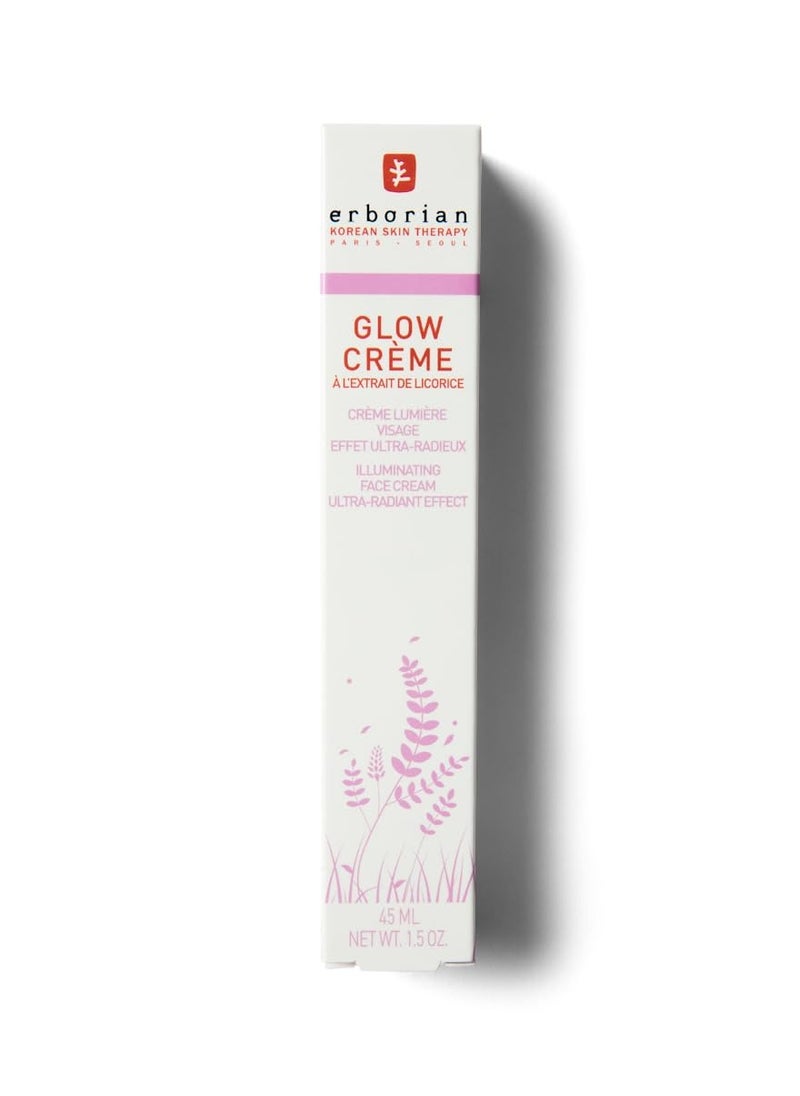 erborian Erborian - Glow Cream - Ultra-Radiant & Illuminating Daily Facial - Radiance Boosting Primer for Fresh & Dewy Finish with Glowing Complexion Brightens - 1.5 Oz  - Image 2
