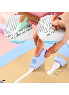CMGTYYD 6 PCS White Out Correction Tapes, Colorful Portable Correction Tape, smooth tape output, not easy to fall off, Easy to Use Applicator for Instant Corrections, Study Supplies and Office Products  - Image 3