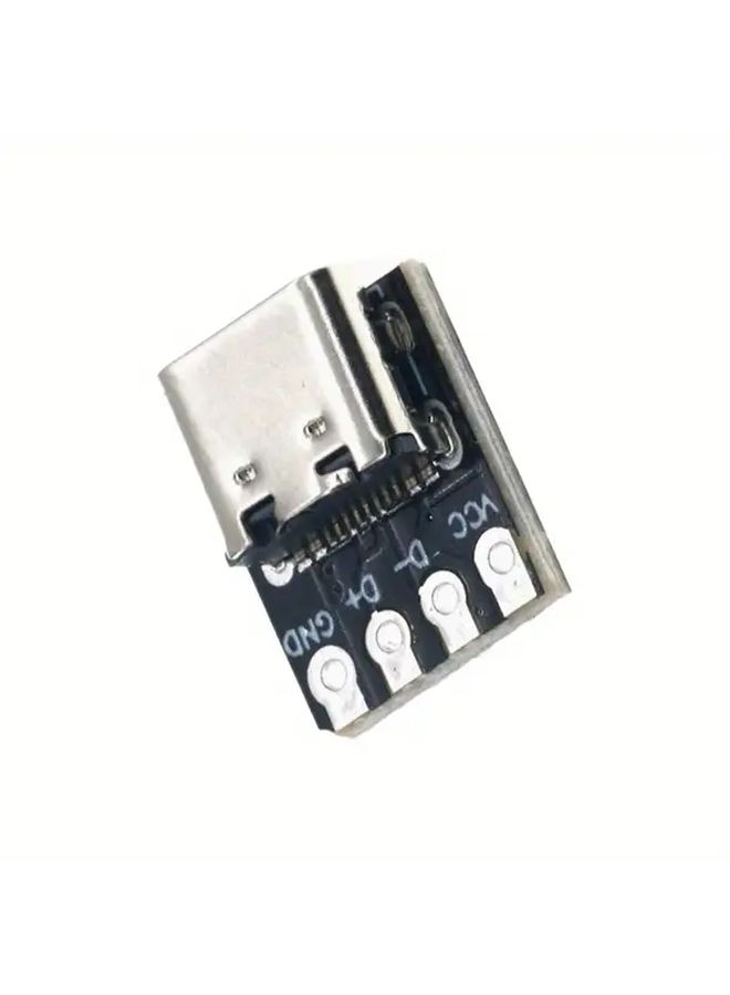 5Pcs Green USB Type C Female Test Board PCB 3 1 16Pin To 2 54mm Breakout Adapter - Image 5