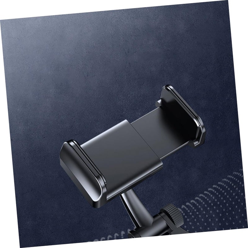 Universal Car Phone Mount Clip Black Compatible with Smartphones for Navigation Easy Installation - Image 3