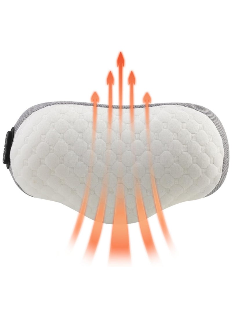 general Massager Pillow for Neck, Multi-Function Shoulder and Neck Massager, Heat + Vibration Massage Two-in-one, Three-Speed Temperature Control Vibration, Memory Foam Vibration Hot Compress - Image 1