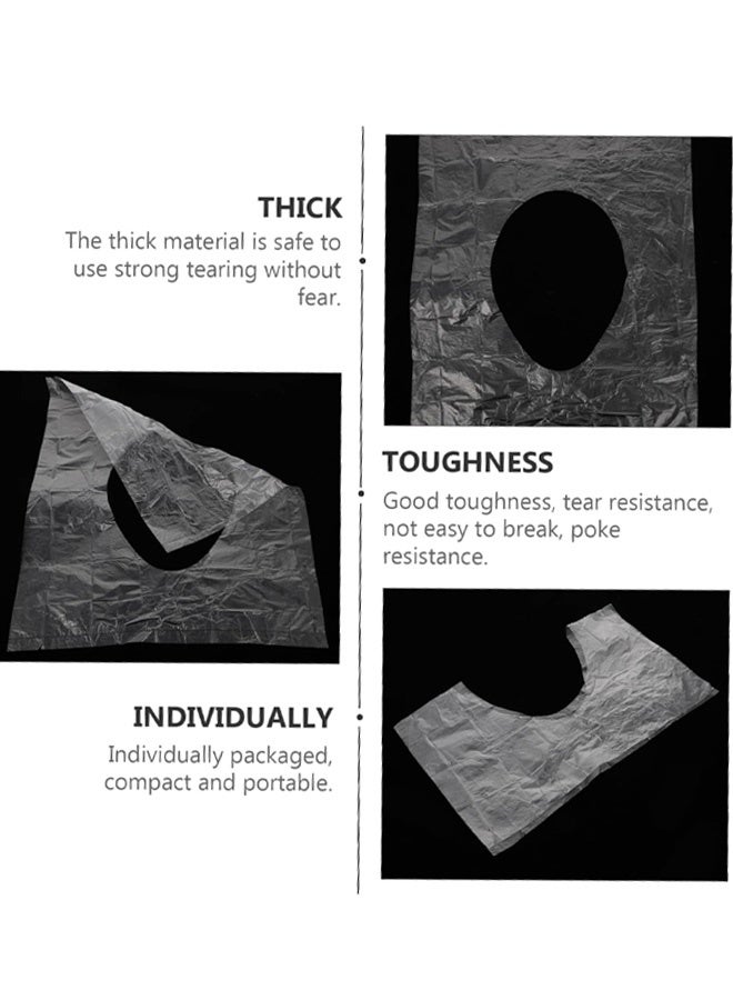 50pcs Disposable Toilet Seat Covers Thickened Travel Seat Cushion Portable Toilets Papers Sanitary for Adults Boys and Girls to Store - Image 5