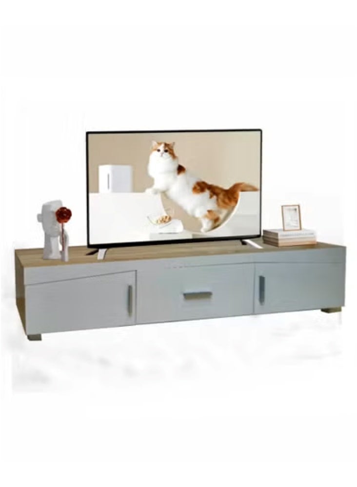 Living Modern Plasma Table With Shelf 140*45 CM - Image 4