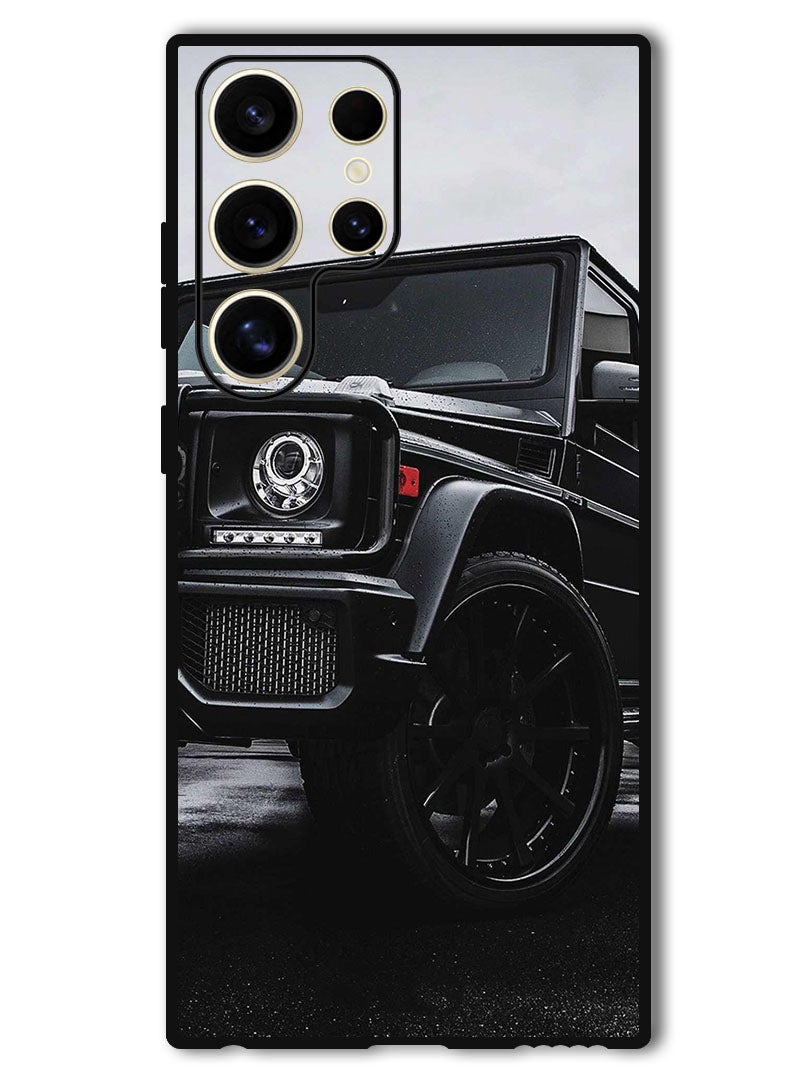 Theodor Protective Case Anti Scratch Shock Proof Bumper Cover For Samsung Galaxy S24 Ultra Black Car - Image 1