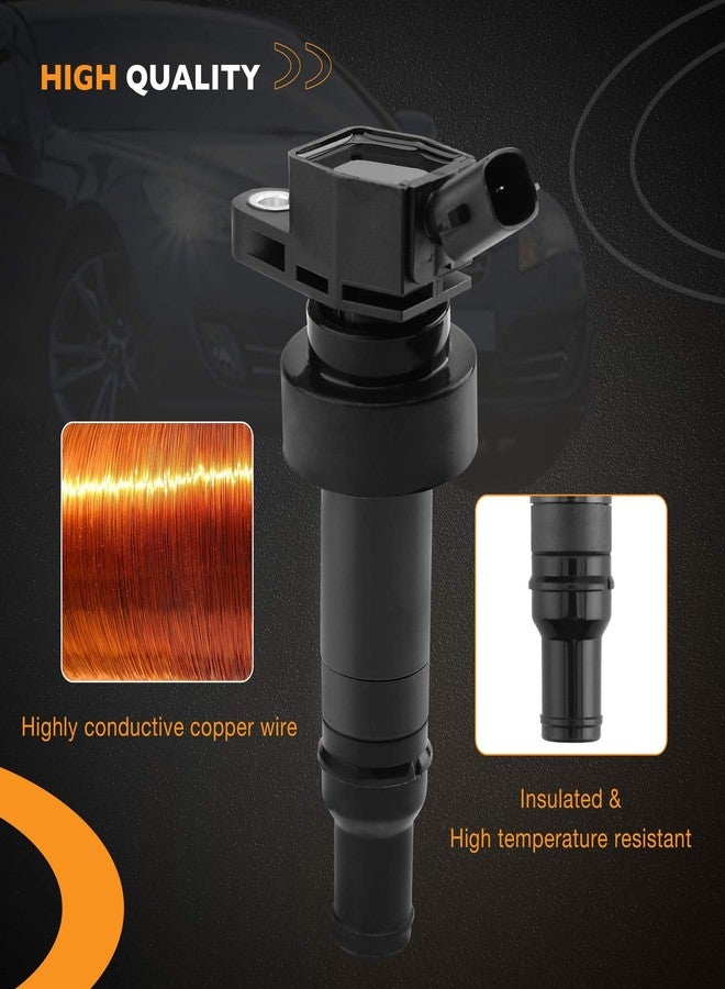 HQPASFY Ignition Coil Pack compatible with Hyundai Accent Veloster Kia Rio Soul Base L4 1.6L 1.6 2012 2013 2014 2015 2016 2017 2018 2019, HQ-A1230 - Image 4