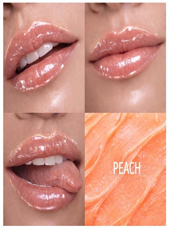 Cuffs N Lashes Lush Lips Intensive Recovery Mask - Peach Fuzz | Overnight Repair Mask | Paraben-Free | Enriched with Vitamin E, Shea Butter &Castor Seed Oil - Image 4