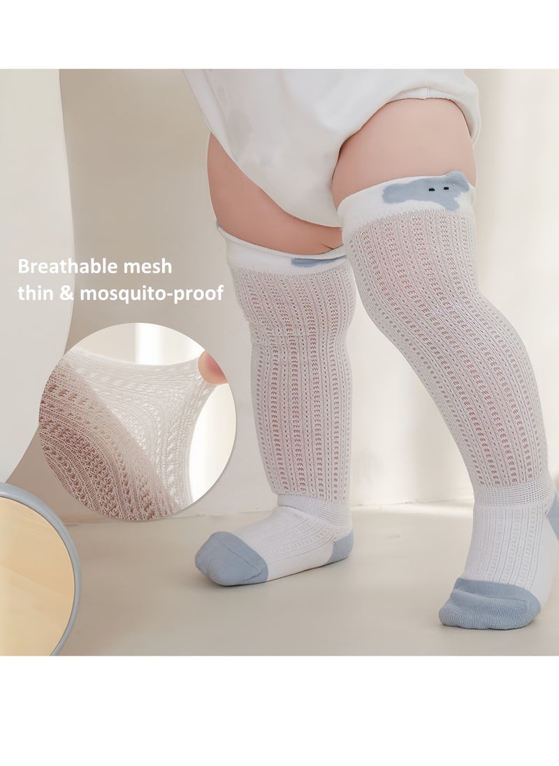 Generic - Summer Lightweight Socks for Newborns - The Perfect Long Stocking for babies with Breathability and Comfort - Image 1