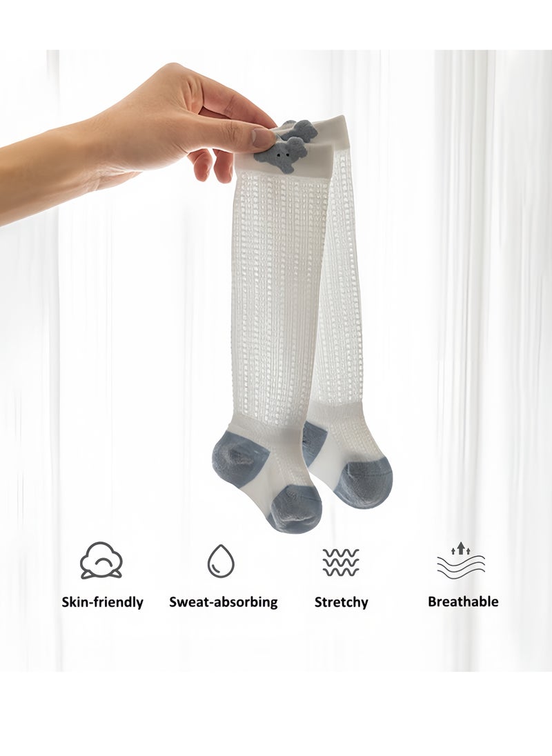Generic - Summer Lightweight Socks for Newborns - The Perfect Long Stocking for babies with Breathability and Comfort - Image 1