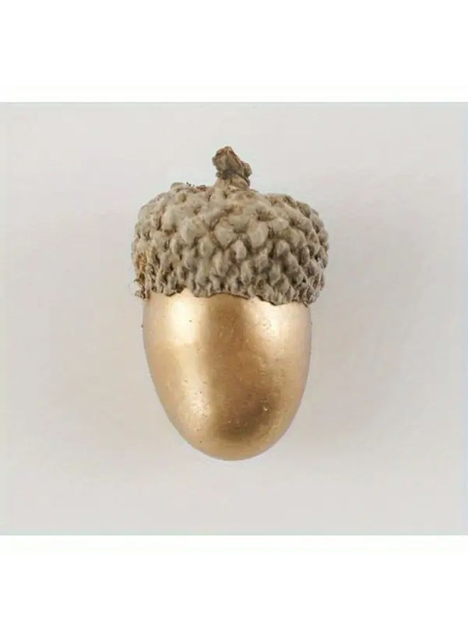 1pc Artificial Acorns Golden Colorful Pinecone Caps DIY Handicrafts Wedding Home Decoration Party Gifts Thanksgiving Halloween Celebration Supplies Durable Plastic - Image 4