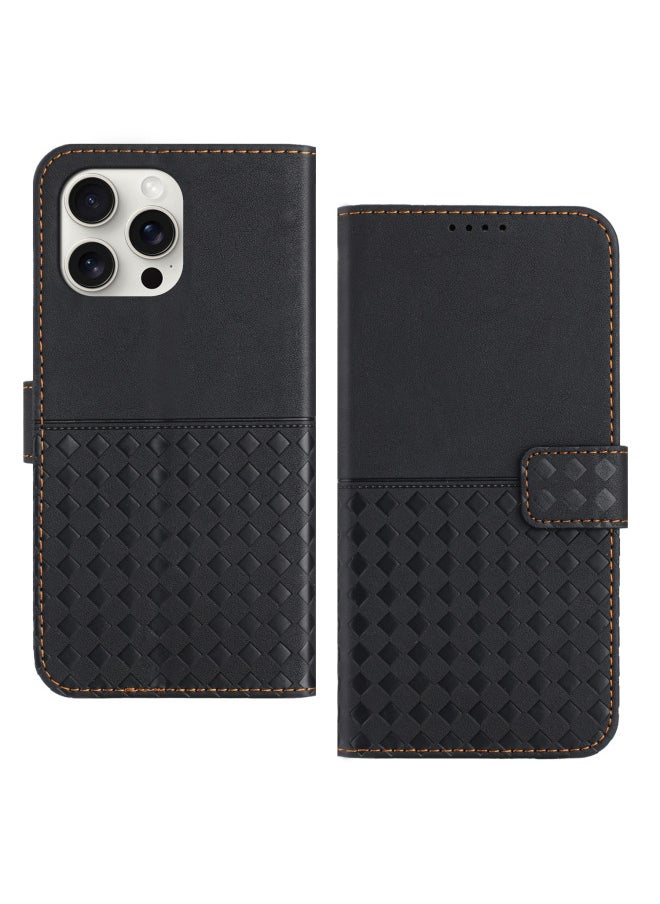 Generic - For Iphone16Pro Flip Anti-drop Protective Case For Apple Walle Multi Card Bag Phone Case Wholesale-Color:Black-Applicable Model:For Iphone 11 Pro Max (default OPP Bag Packaging) - Image 1