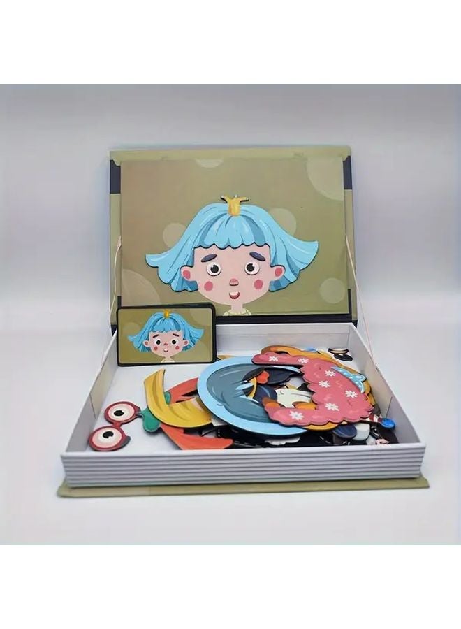 Magical Facial Expression Puzzle Toy For Kids Ages 3 6 Enhances Imagination Focus Brain Teaser - Image 5