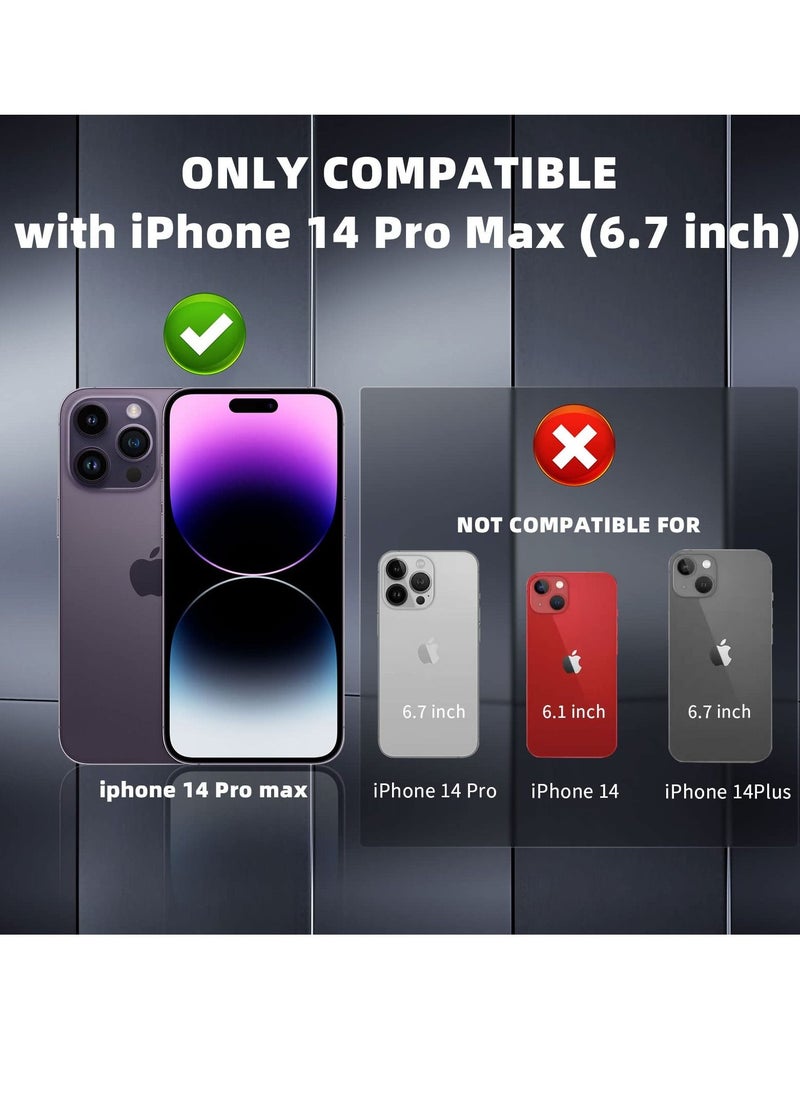 SYOSI - Designed for iPhone 14 Pro Max Case 6.7inch, Military Grade Drop Protection, Skin-Friendly PC Back, Advanced Camera Protection Ring, Anti-Scratch Anti-Fingerprint for iPhone 14 Pro Max (Green, 6.7 Inc - Image 1