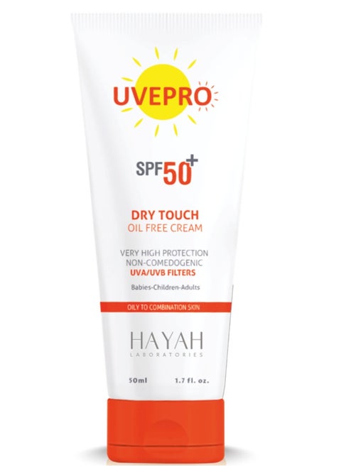 Ovi pro sunscreen SPF50 Dry Touch oil-free transparent Cream 50ml