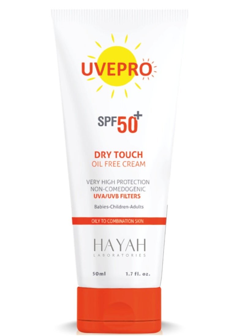 Hayah Ovi pro sunscreen SPF50 Dry Touch oil-free transparent Cream 50ml 