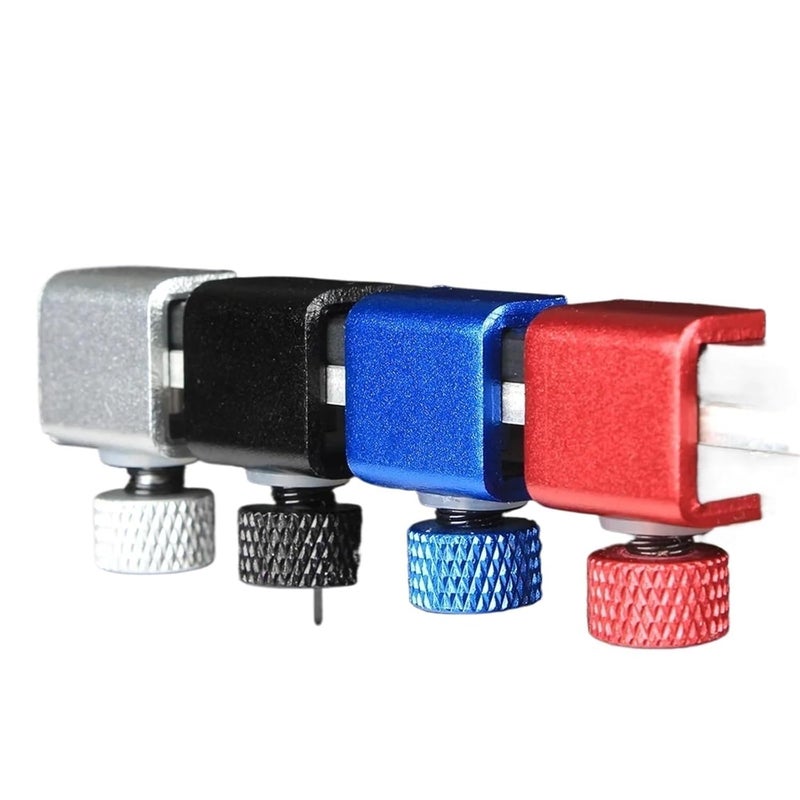 Silver 8pcs Adjustable Glass Plate Clamp Clip for Ender 3 Heated Bed Build Platform - Image 3