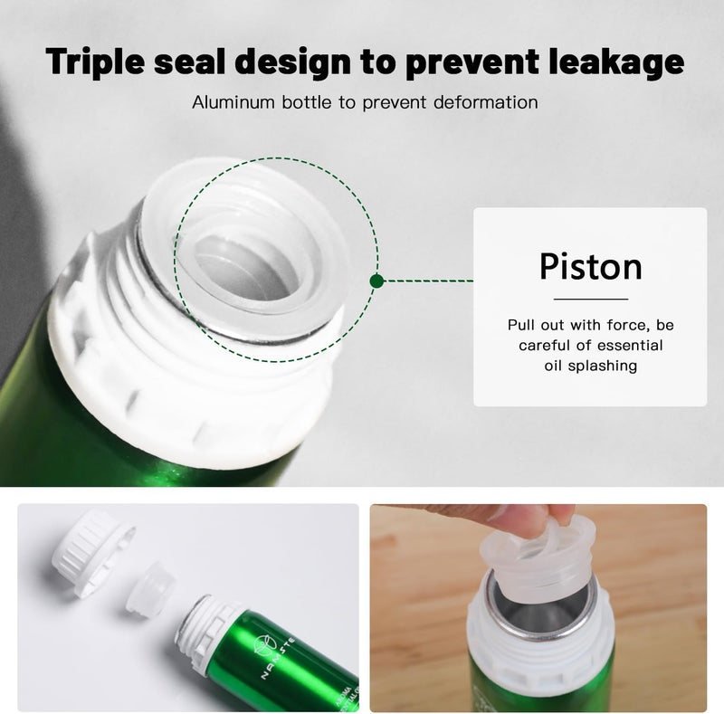 زيوت عطرية من Hotel Scents، سعة 100 مل، مجموعة فنادق Hilton White Tea، زيت لتوزيع العطور، علاج عطري مستوحى من الفنادق الفاخرة، مزيج من الزيوت العطرية: اللافندر، الورد، البنفسج، رائحة خشبية، للاسترخاء والنوم. - Image 4