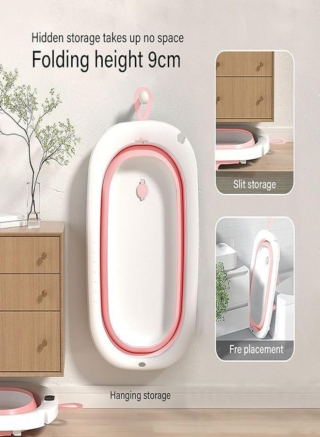 KRLZ Baby Bath tub for 0-3 Years Newborn Baby Bathing tab for Kids Play Foldable Bath tub for Infants Toddler Boy Girl - Image 3