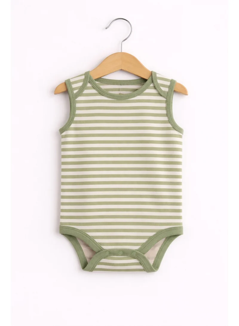 Victor And Jane  Baby Boys Sleeveless Interactive Printed Bodysuits – Pack of 3 for Men | Best Price UAE
