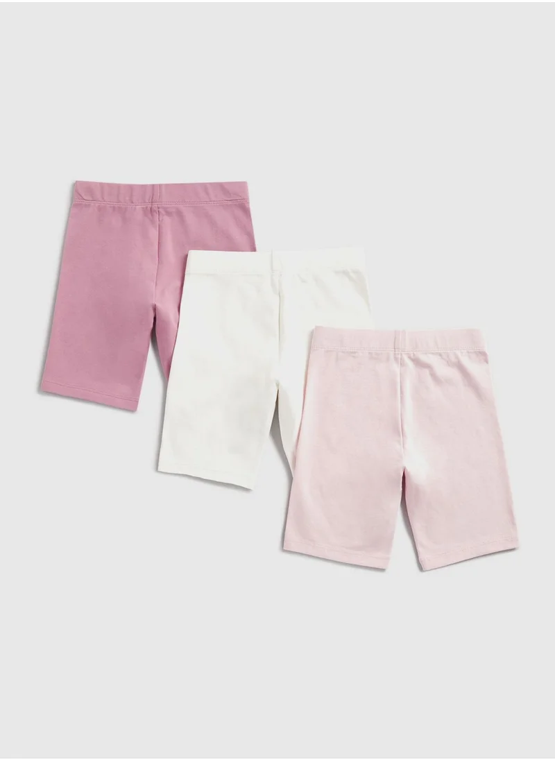 mothercare Cycle Shorts - 3 Pack