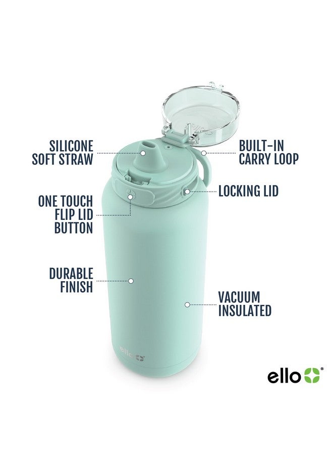 Ello Cooper 22oz Vacuum Insulated Stainless Steel Water Bottle (Yucca) - Image 3