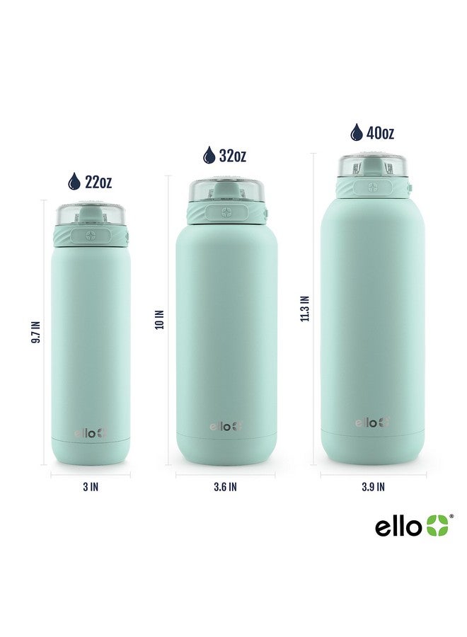 Ello Cooper 22oz Vacuum Insulated Stainless Steel Water Bottle (Yucca) - Image 5