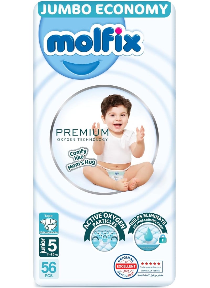 Molfix Molfix Premium Jumbo Oxygen Size 5 
