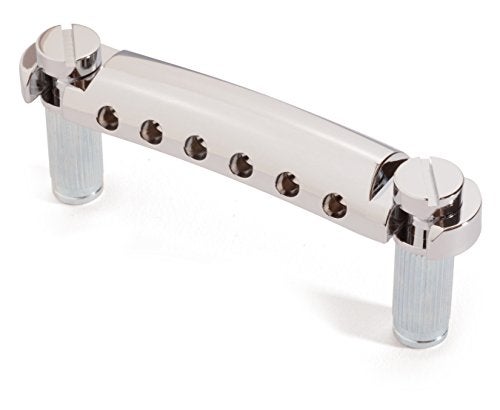 Gotoh 'Stop' Tailpiece, with Metric M8 x 1.25 Mounting Studs, Nickel - Image 3