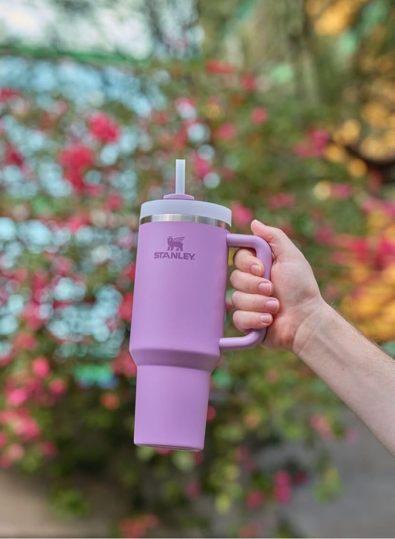 Stanley Quencher H2.0 Tumbler  40 oz   Flowstate 3-Position Lid Cup Holder Compatible for Travel   Insulated Stainless Steel Cup  Stainless Steel Vacuum Insulated Tumbler  for Water, Iced Tea or Coffee, Smoothie and More - Image 4