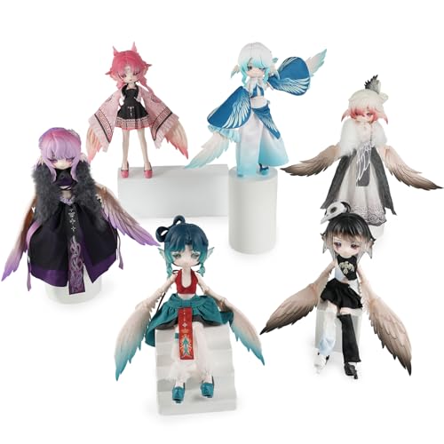 BEEMAI Luluya Cloud Feather Pavilion Series Single Box Contains 1 Figure 18 BJD Blind Box Cute Figures Collectibles Birthday Gift - Image 1