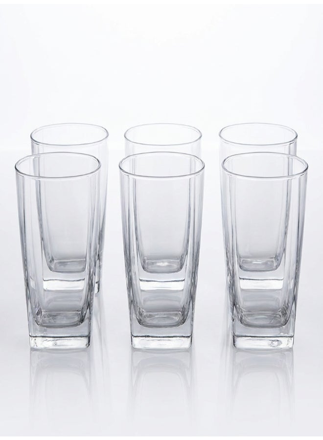 Luminarc Sterling 6 Piece Tumbler 330ml Drinking Set For Juice, Water, Soft Drinks, Hard Drink, Hot Beverages - Image 1