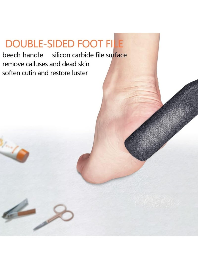 Loquat Foot File Exfoliator Pedicure Tool Foot Rasp Callus Remover Scrubber for Hard Skin，Pumice Stone for Cracked Feet - Image 3
