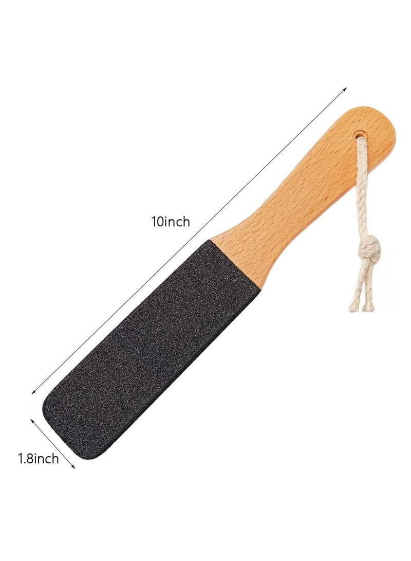 Loquat Foot File Exfoliator Pedicure Tool Foot Rasp Callus Remover Scrubber for Hard Skin，Pumice Stone for Cracked Feet - Image 2