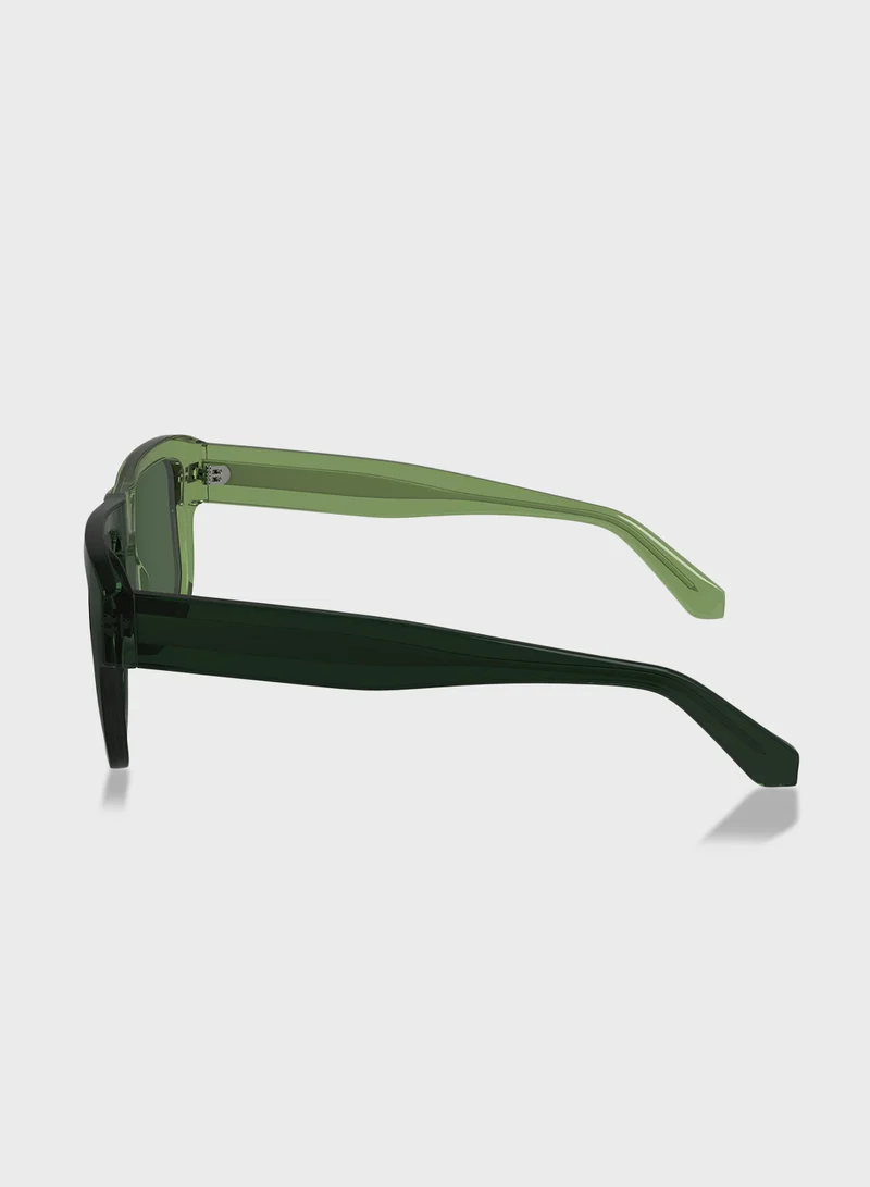 كالفن كلاين جينز Modified Rectangle Sunglasses Ckj24607S