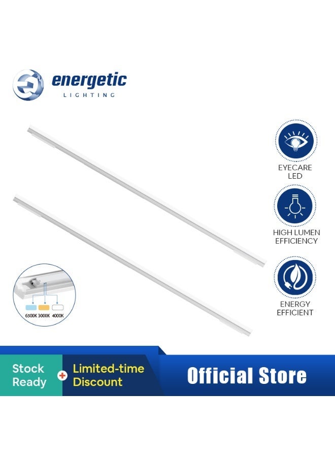 Energetic LED Batten MXL2134 60W CCT(3000K/4000K/6500K Switchable）IP20 High Efficiency For Parking lot & Home & Office & Mall & Corridor - Image 1