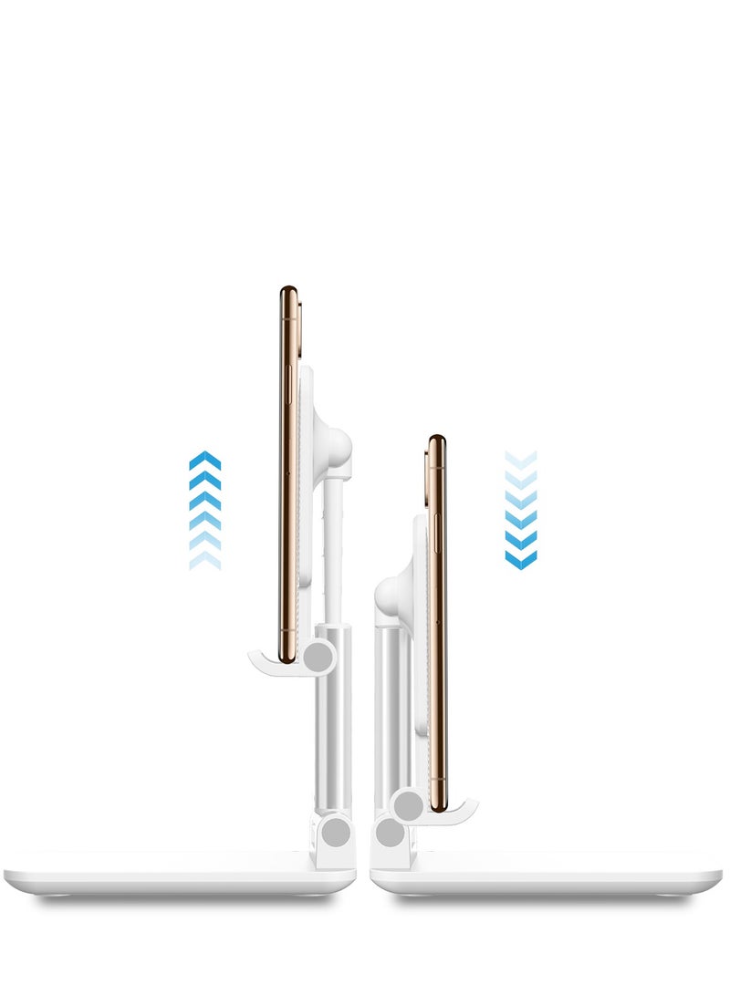 ديفيا حامل الهاتف اللوحي سطح المكتب من ديفيا ذو وزن خفيف وقابل للطي ويتمتع بحجم انسيابي بحيث يمكنك بسهولة تخزينه في حقيبة اليد - Image 4