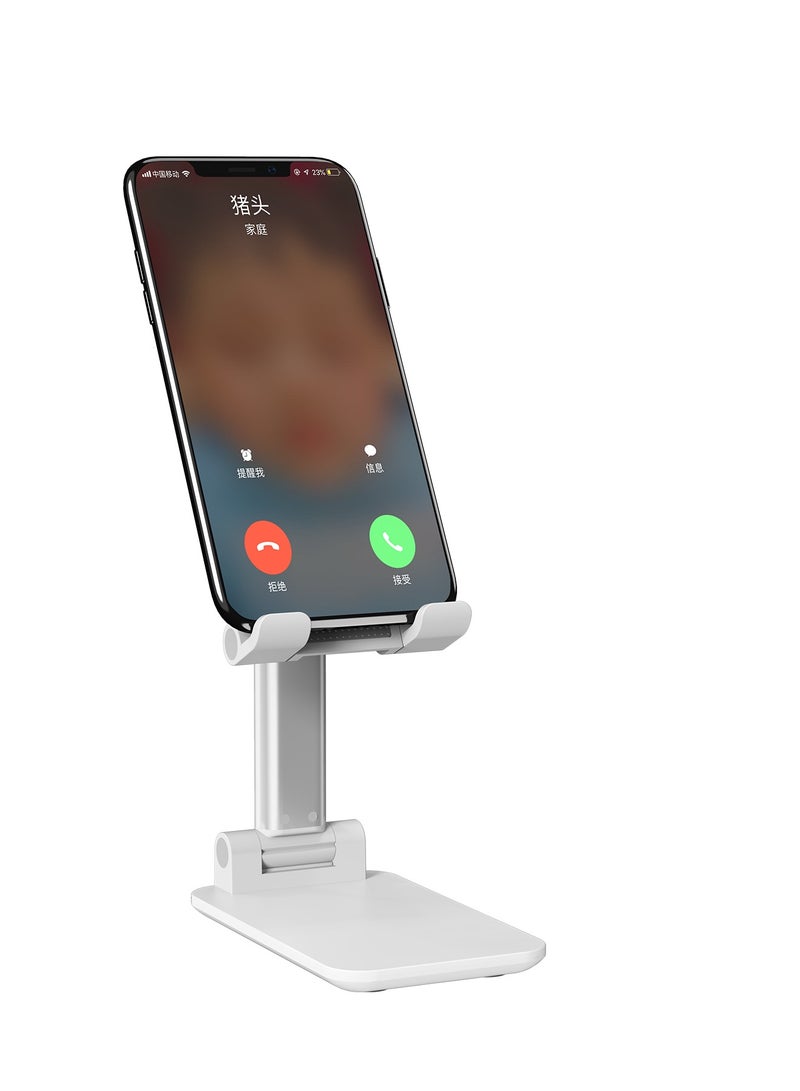 ديفيا حامل الهاتف اللوحي سطح المكتب من ديفيا ذو وزن خفيف وقابل للطي ويتمتع بحجم انسيابي بحيث يمكنك بسهولة تخزينه في حقيبة اليد - Image 5