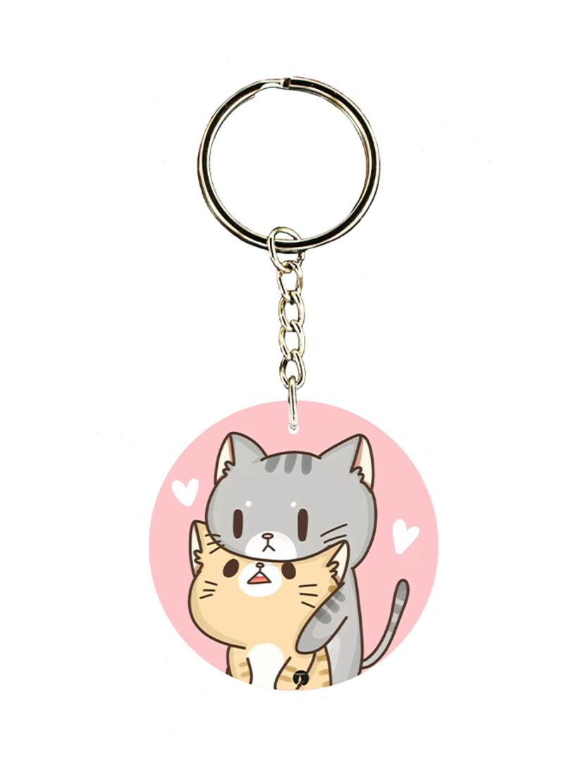 Cats Key Chain