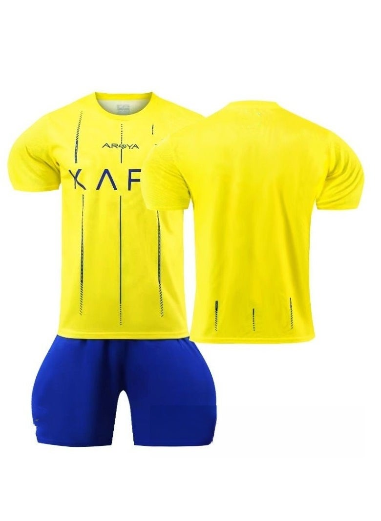 2-piece Al-Nassr FC new football jersey - pzsku/Z2F4643AA3CD37AFBCE0CZ/45/_/1702346406/c7dc3a47-4ec8-4c44-8b10-4a359dbd2b12